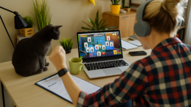 Solitaire Online: The Perfect Micro-Break Game for Office Workers