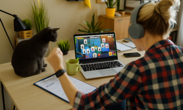 Solitaire Online: The Perfect Micro-Break Game for Office Workers