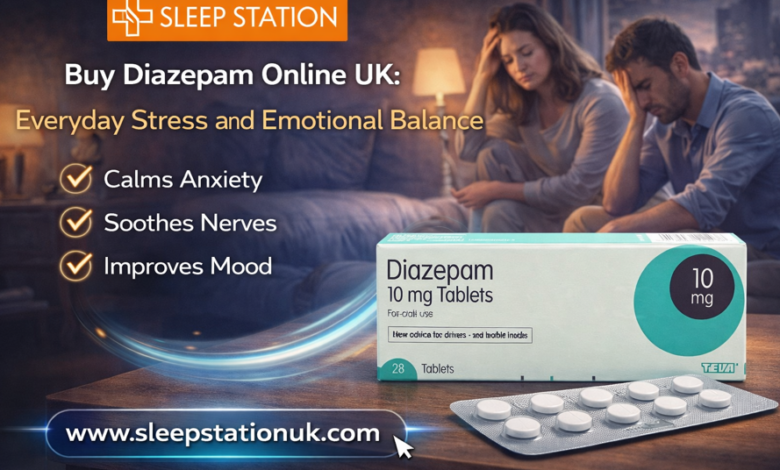 Buy Diazepam Online UK: Everyday Stress and Emotional Balance