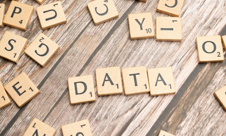 data identifiers and user handles listed