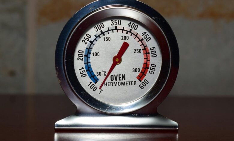 oven temperature for recipe