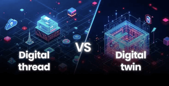 Digital Thread vs Digital Twin Explained